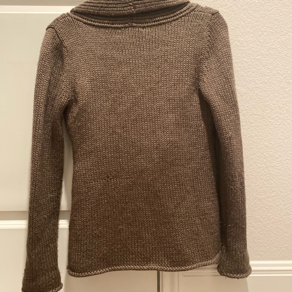 Soft surroundings belted cozy cardigan size small - Picture 3 of 6